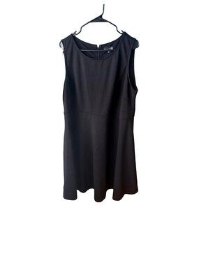 Ryan Wythe Black Cocktail Dress 2XL Fit and Flare Dress